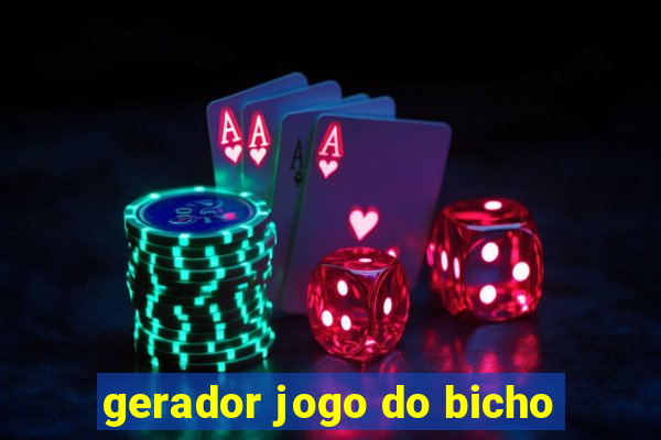 gerador jogo do bicho